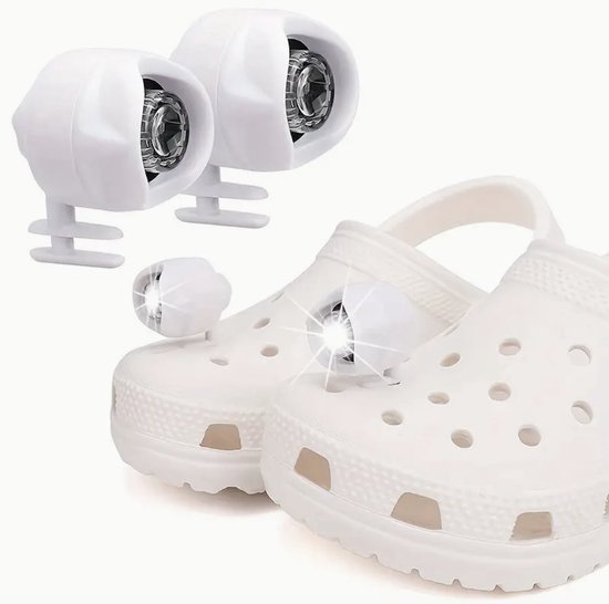 2Pc Phares Pour Chaussures,Lampe Frontale Pour Croc,Étanche Ipx5,Pour Crocodile Lumière Led Pour 2Pc Phares Pour Chaussures,Lampe Frontale Pour Croc,Étanche Ipx5,Pour Crocodile Lumière Led Pour