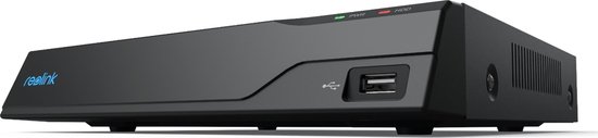 Reolink NVS8 NVR 8-Kanaals PoE Smart AI met 2TB Harde schijf - zwart
