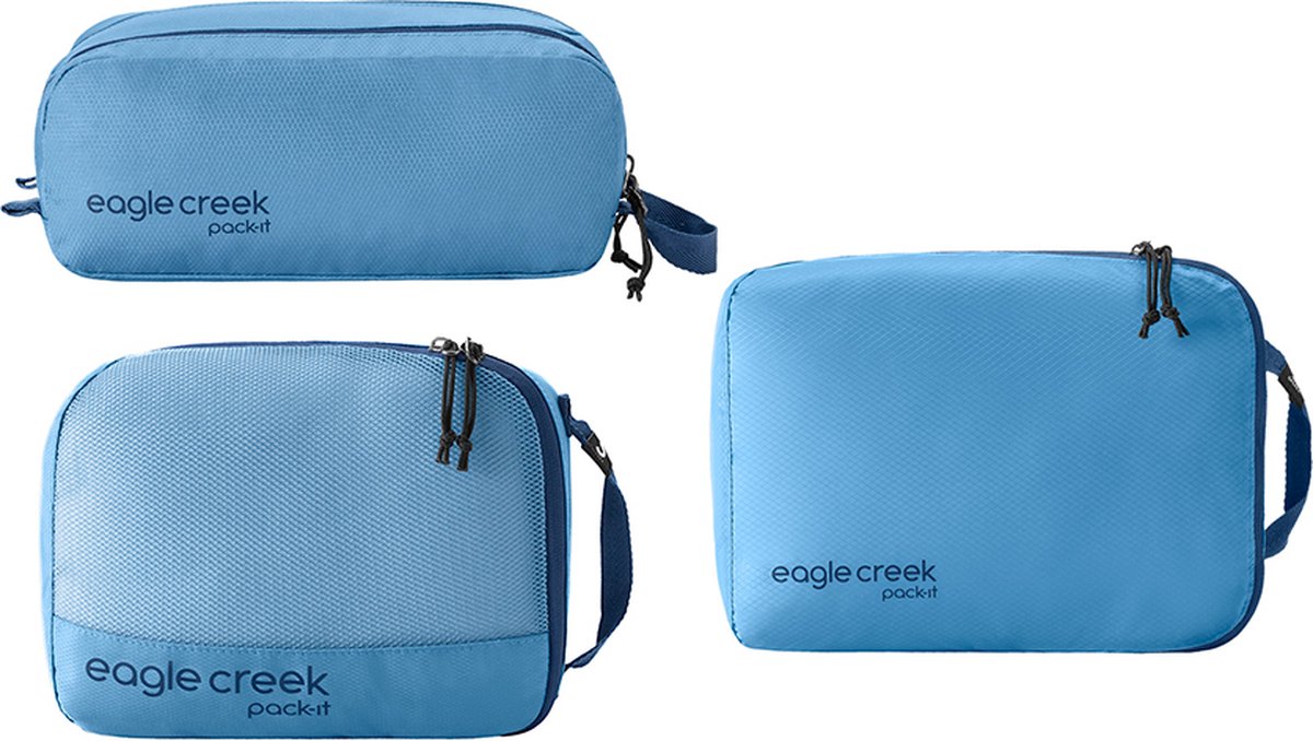 Eagle Creek Pack-It Overnight Set blue dawn