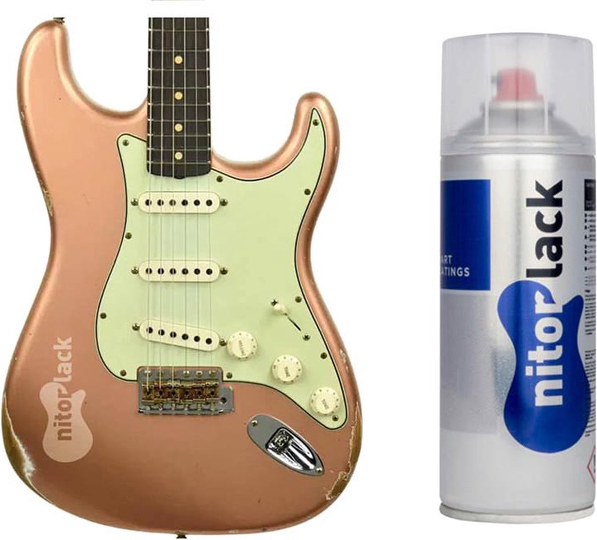 NitroLACK Nitrocellulose Lak Koper voor Gitaar
