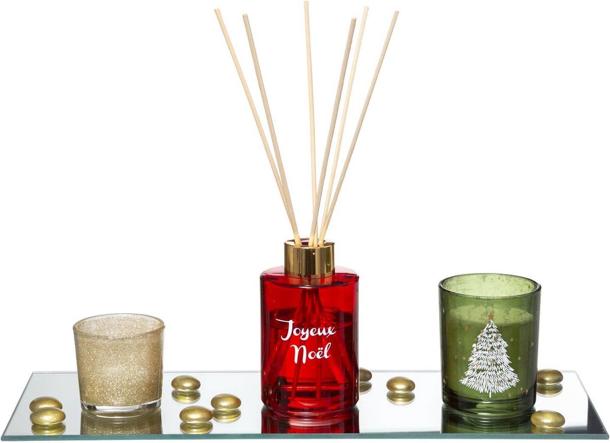 Goedkoopste Geurset, 2 kaarsen diffuser