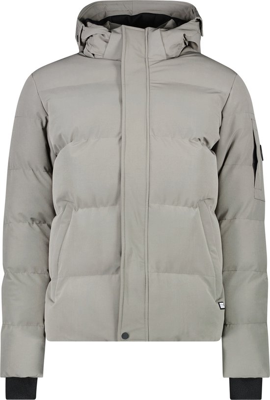 Cars Jeans BRONX Nylon Taupe Heren Jas - Maat XXL