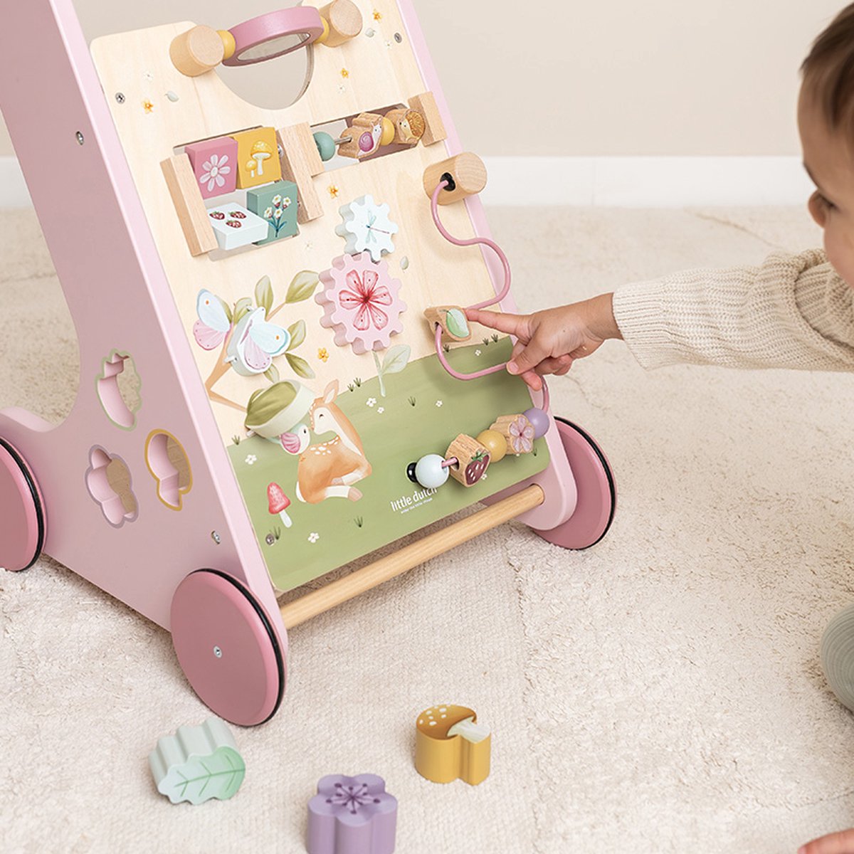 Little Dutch Activiteiten loopwagen - Fairy Garden FSC — afbeelding 2