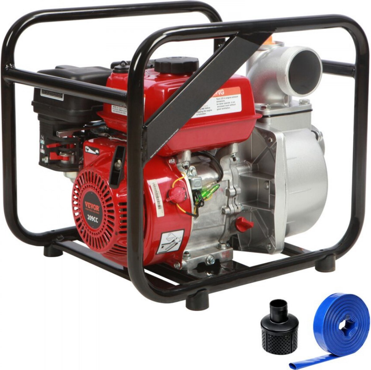 Benzinemotor Waterpomp Transferpomp Aandrijfmotor Gasaangedreven 4 Takt