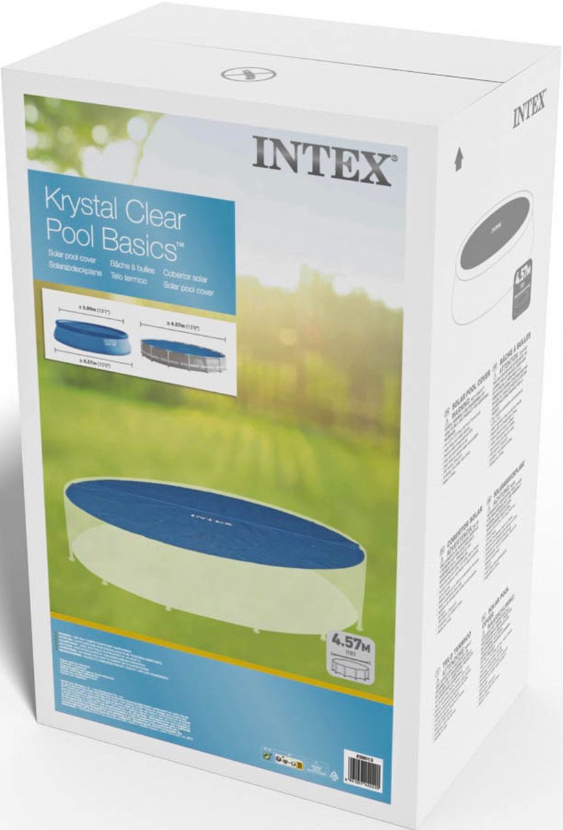 Intex Solar Zwembad Afdekzeil - Easy Set & Frame Zwembad Ø 457 cm — afbeelding 7