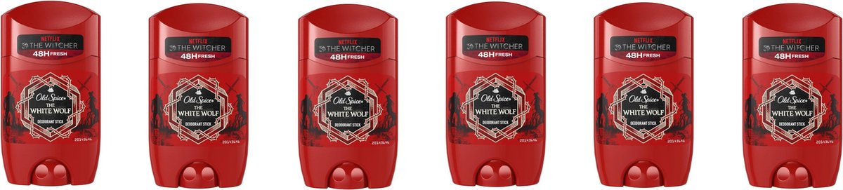Goedkoopste Old Spice White Wolf Deodorant stick SIX pack 6 50 ML
