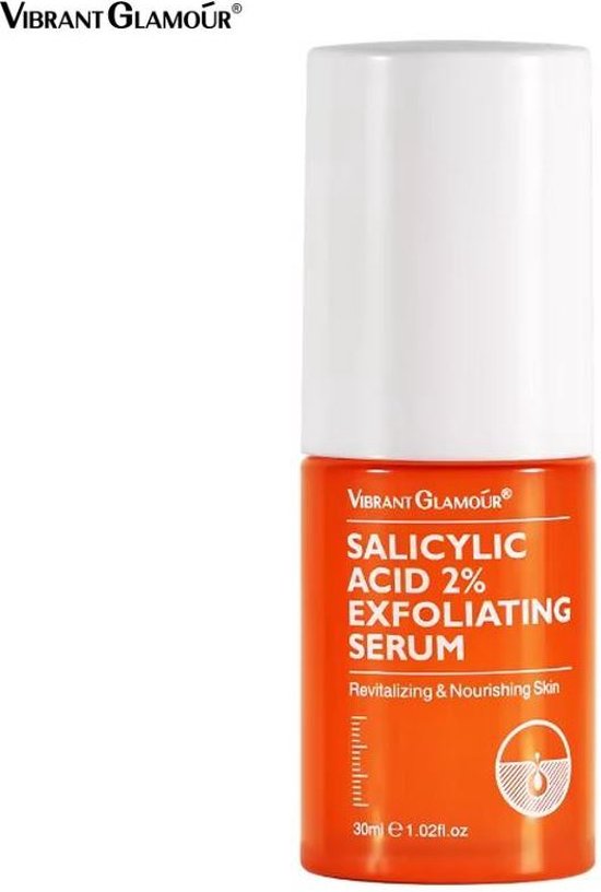 Vibrant Glamour Salicylzuur 2% Serum – Salicylic Acid (BHA) – Voor Acne, Mee-eters & Verstopte Poriën – Vette Huid