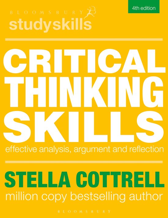 Foto: Bloomsbury study skills critical thinking skills