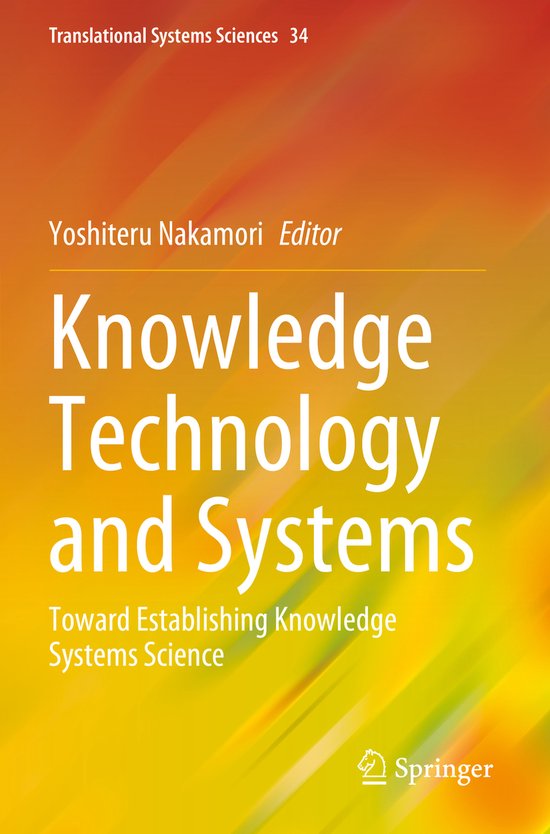 Translational Systems Sciences34- Knowledge Technology and S ... - cover