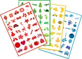 Kleuren Leren met Stickers - Educatief Speelgoed - Ik Leer de Kleuren - Kleuren Leren Peuters - Vormen en Kleuren Leren - Montessori Speelgoed - Stickervellen voor Kinderen - Leuk de Kleuren Leren - Stickers voor Peuters - Stickers Kinderen