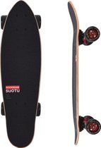 Suotu Skateboard - 70x29.5 cm - ABEC-9 - 95A - schokabsorptie - Jongens - Meisjes - Volwassenen Skateboards