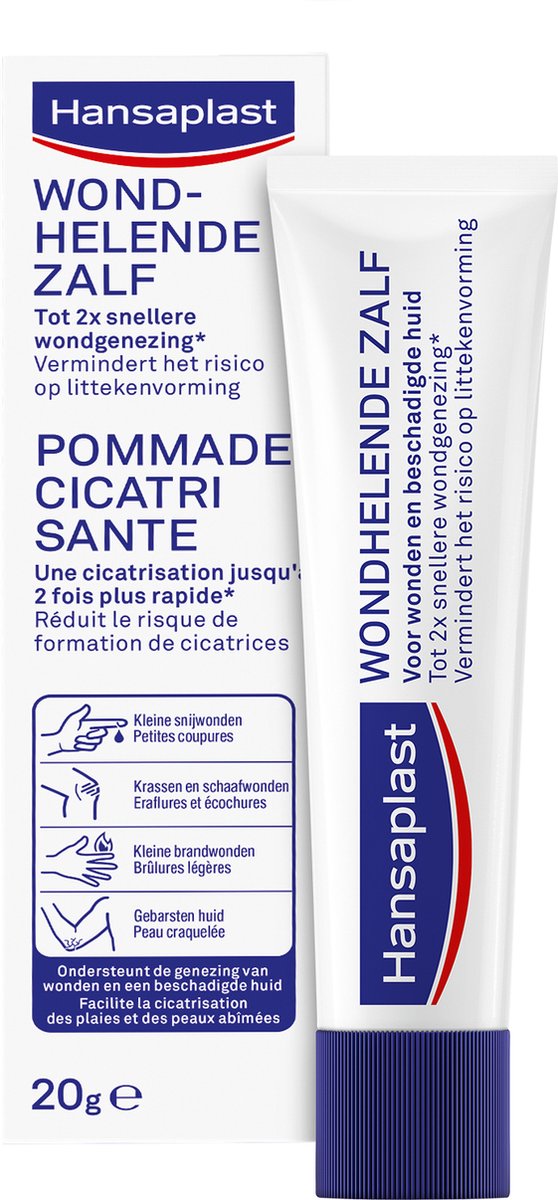 Goedkoopste Hansaplast Wondhelende Zalf - Wondzalf - Wondverzorging - Wondgenezing - 20 gram