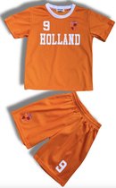 Voetbal trainingsset Holland | Jersey set Oranje, verkrijgbaar in de maten 98/104 t/m 158/164