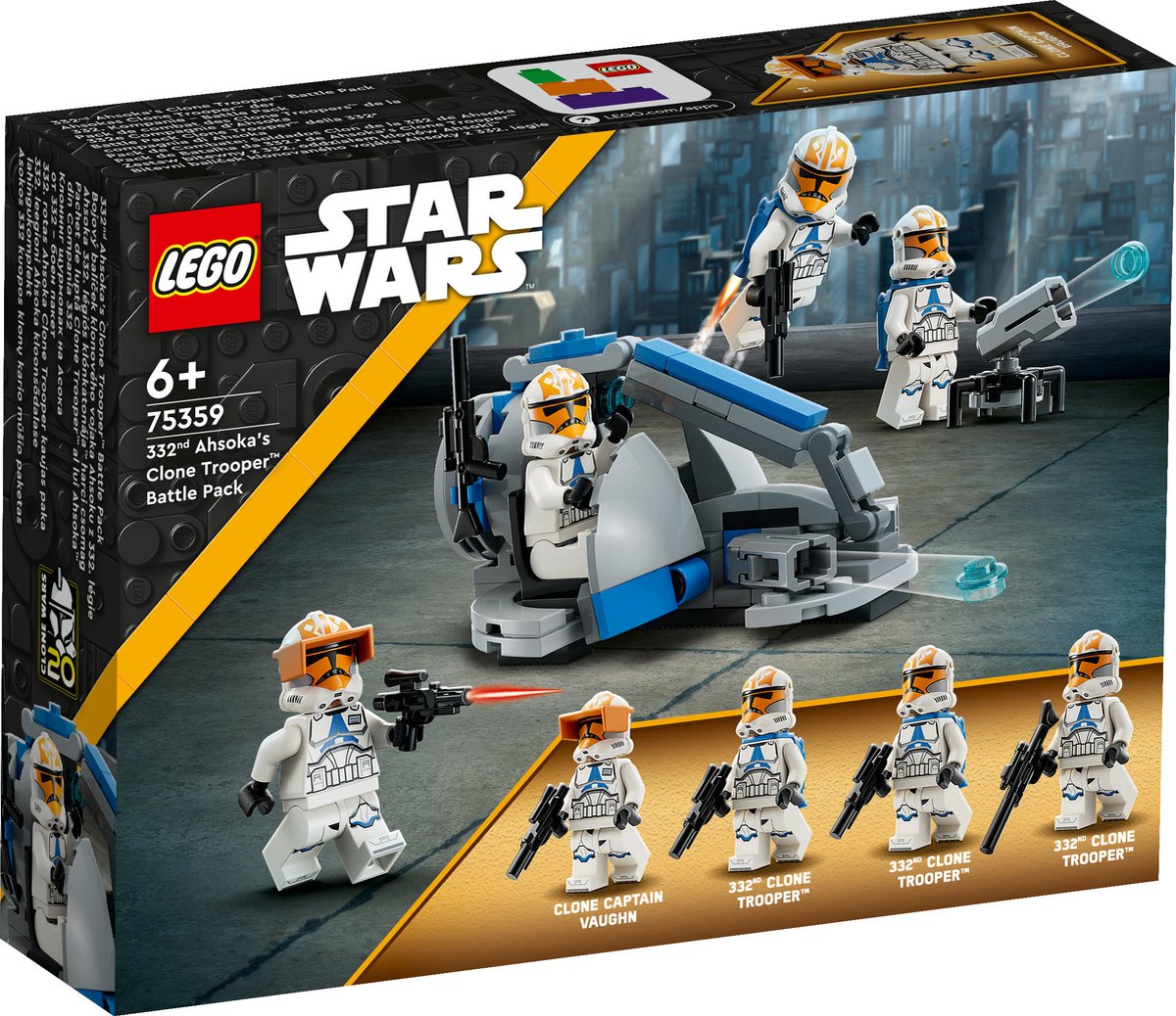 LEGO Star Wars 332nd Ahsoka's Clone Trooper Battle Pack - 75359 — afbeelding 15