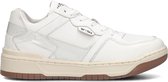 Wysh Asa Sneakers Meisjes - Leren Sneaker - Wit - Maat 35