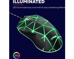 Trust GXT 133 Locx - Gaming Muis - Bedraad - 3200 DPI - L...
