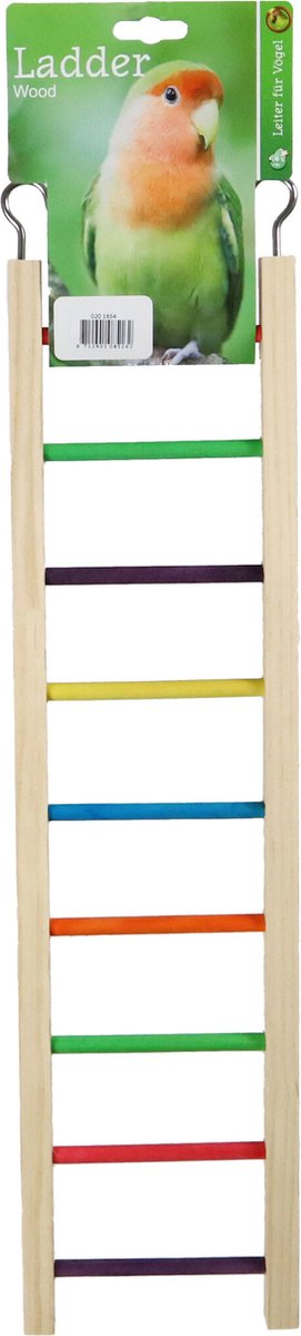 De Boon Ladder Hout 9-Traps Gekleurd 54CM