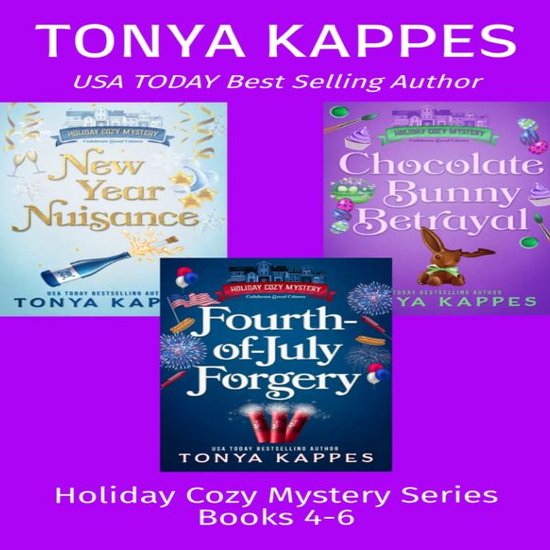 Holiday Cozy Mystery Series Collection Books 4-6 - cover