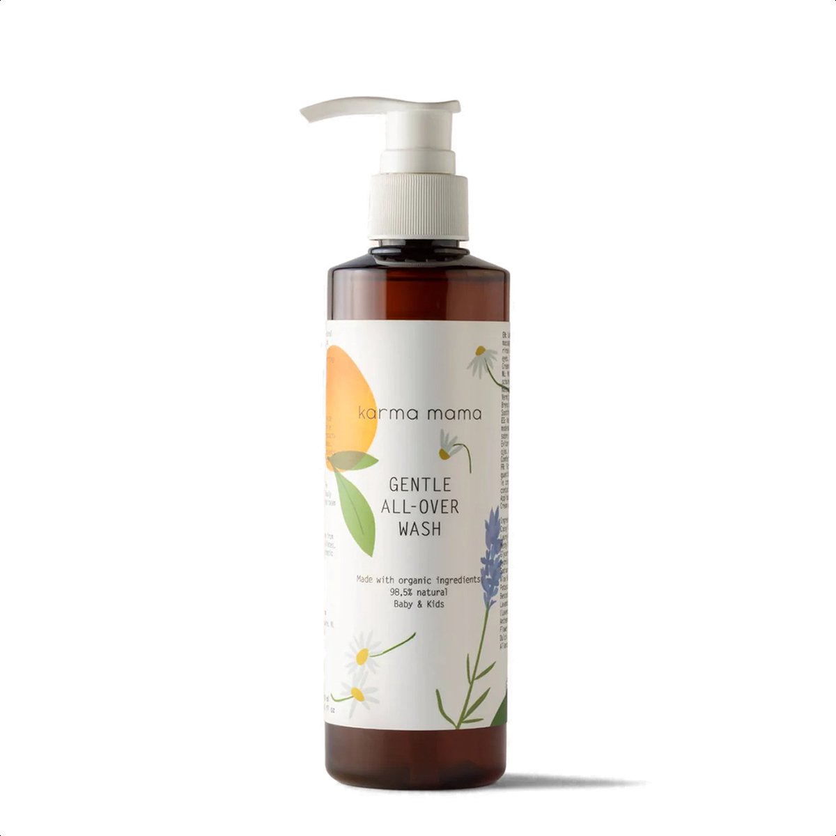 Goedkoopste Karma Mama Gentle All-Over Wash - 250ml Baby Wasgel - Douchegel met Aloe Vera, Lavendel en Kamille - Vrij van Schadelijke Stoffen - Baby Zeep voor Gevoelige Huid