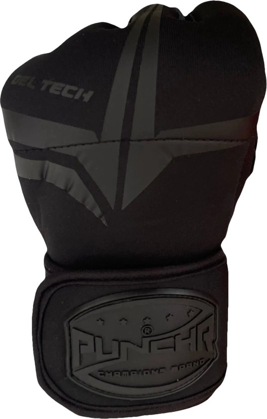 PunchR™ Gel Tech Neopreen Binnenhandschoenen Zwart - L