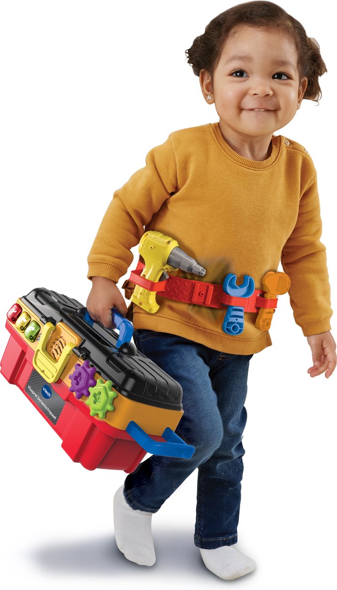 VTech Kluspret Gereedschapsset - 9 delige gereedschapsset - vanaf 2 jaar - Educatief speelgoed van Vtech — afbeelding 2