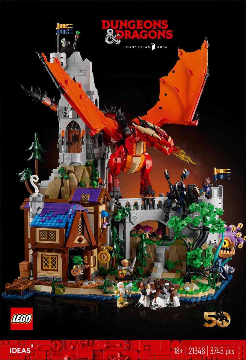 LEGO Ideas Dungeons & Dragons - het verhaal van de rode draak - 21348 – foto 8