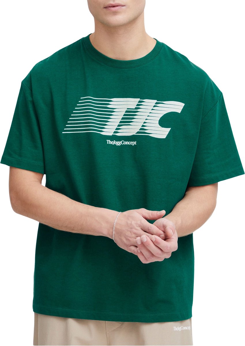 The Jogg Concept JCMSILAS LOGO TSHIRT 2 Heren T-shirt - Maat S