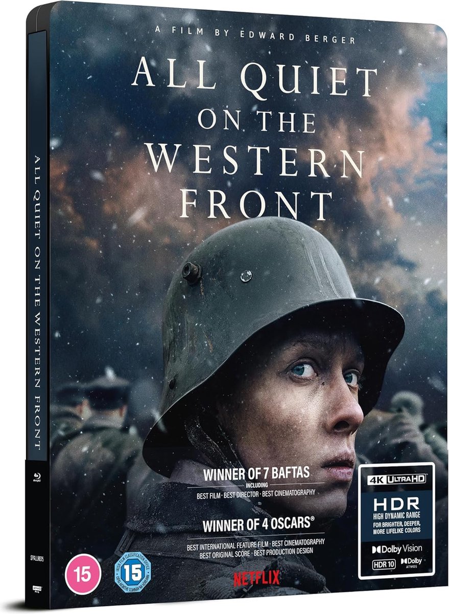 All Quiet On the Western Front - Im Westen nichts Neues [Blu-Ray 4K]+[Blu-Ray] Steelbook-
