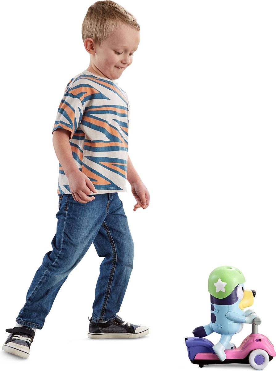 Bluey - Driewiel Kinderstep - 35x54x60/70 cm - Met Tasje
