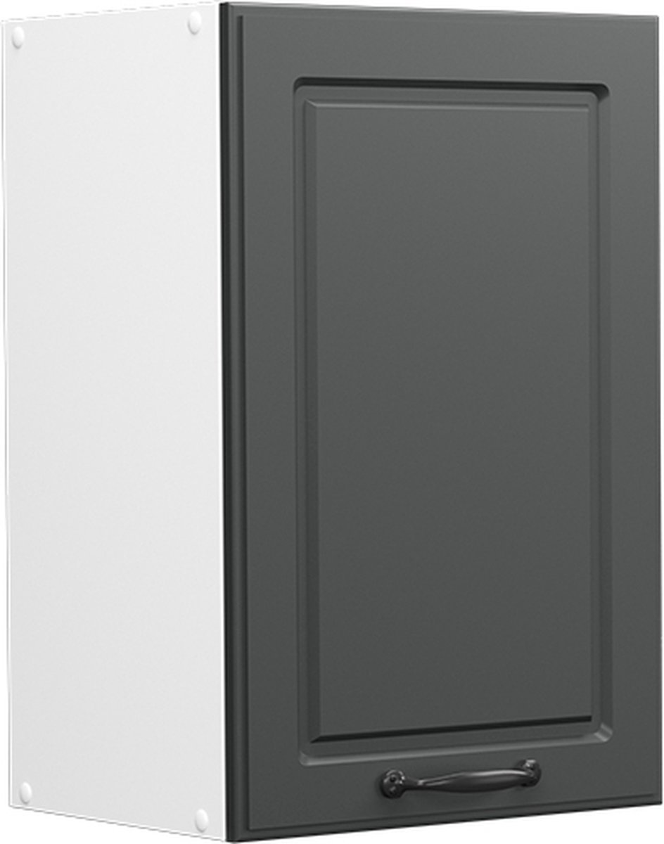 Vicco R-Line Hangkast – 40 cm Antraciet landhuis Antraciet landelijk/Wit