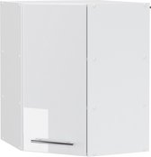 Vicco Fame-Line Keuken Hoek hangkast – 57 cm Wit Hoogglans