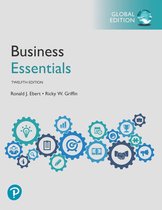 Som 122; Business essentials - Chapter 1 summary 