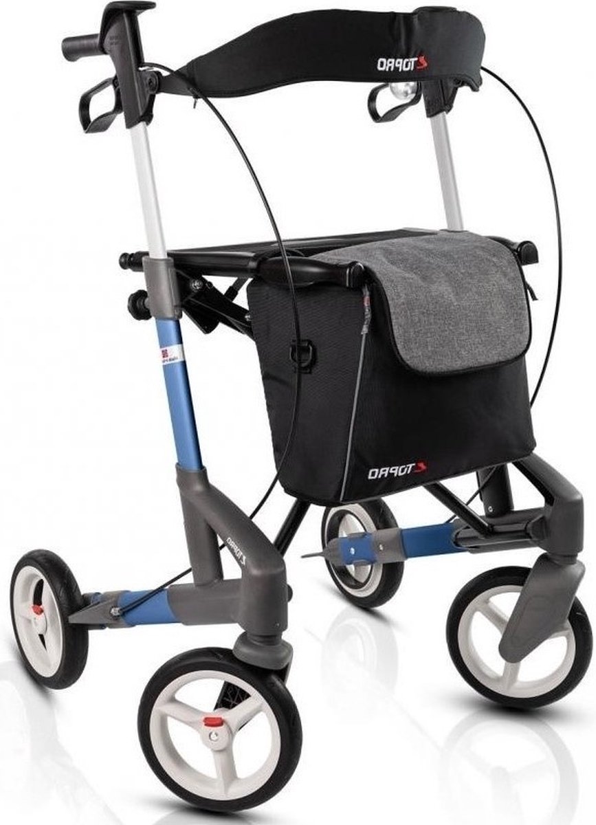 Goedkoopste Rollator Topro Troja 5G (Zachte wielen | 7,8 kg) - Blauw