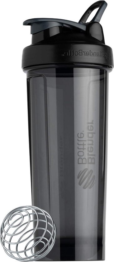 Foto: Xxl nutrition shaker combi deal 4 stuks shake bekers zwart en roze 800ml