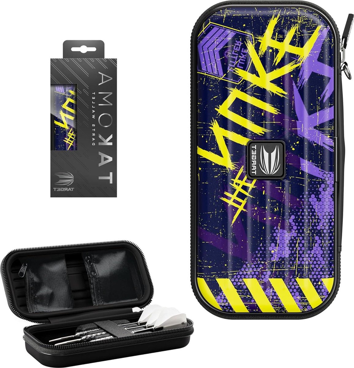 Luke Littler Takoma Wallet - Dartkoffer voor Luke Littler - Dartpashouder voor Dartportefeuille - Opbergkoffers voor Dartset - The Nuke