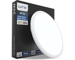 LED Plafondlamp - Energie Besparend - Waterdicht - Ideaal voor Badkamer Keuken Woonkamer en Slaapkamer - 30CM