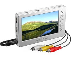 Luxe VHS Recorder – Videorecorder – Videobanden Digitaliseren – Eenvoudig – HDMI & AV Aansluiting – 128GB – Grijs