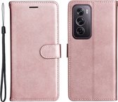 Coverup Book Case - Convient pour OPPO Reno12 Pro Case - Or Gold