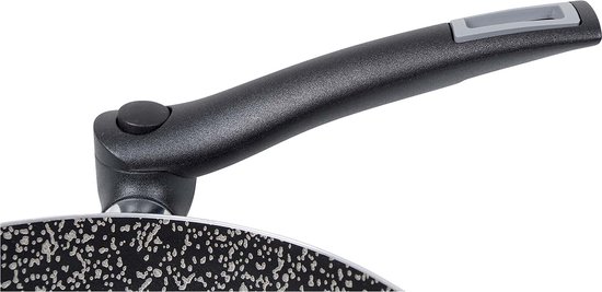 Bo-Camp - Wokpan - Turn - Wegklapbare pannengreep - Ø 28 cm van Bo-Camp — afbeelding 2