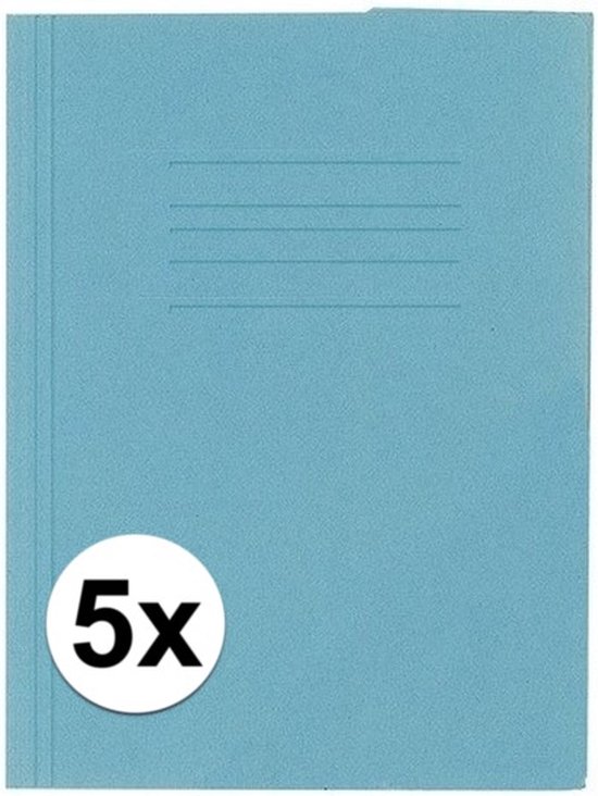 5 x pièces classeur Kangaro 24 x 35 cm bleu