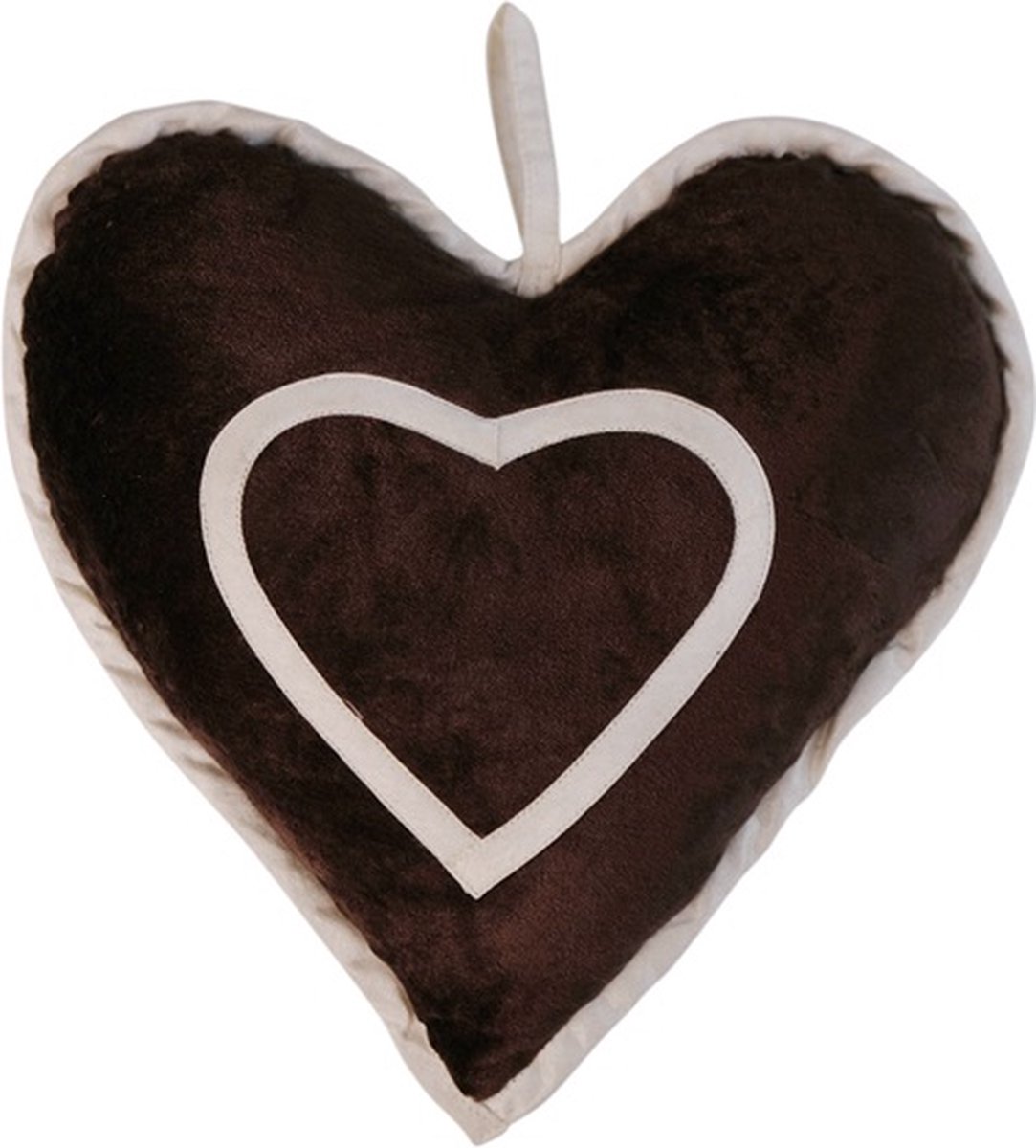 Heart Kussen Valentin Bruin-B | X | Sierkussen Voor Woonkamer Of Slaapkamer
