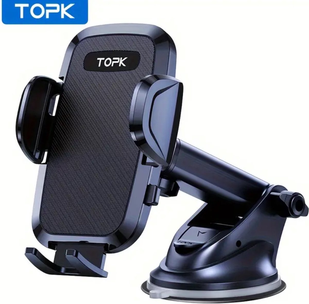TOPK D35-C - Telefoonhouder - Auto Telefoon Houder - 360 graden rotatie - Dashboard Houder -