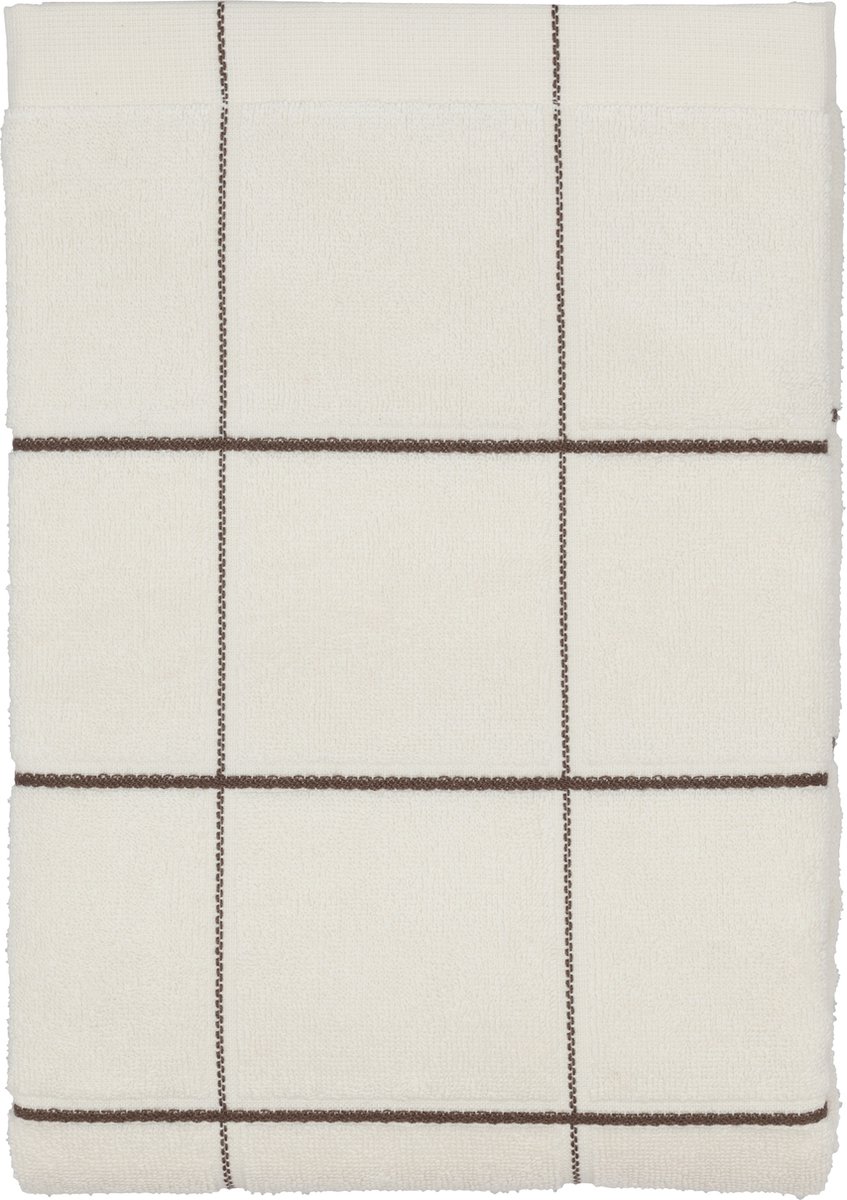 Södahl organic Vista Handdoek 70 x 140 cm Offwhite