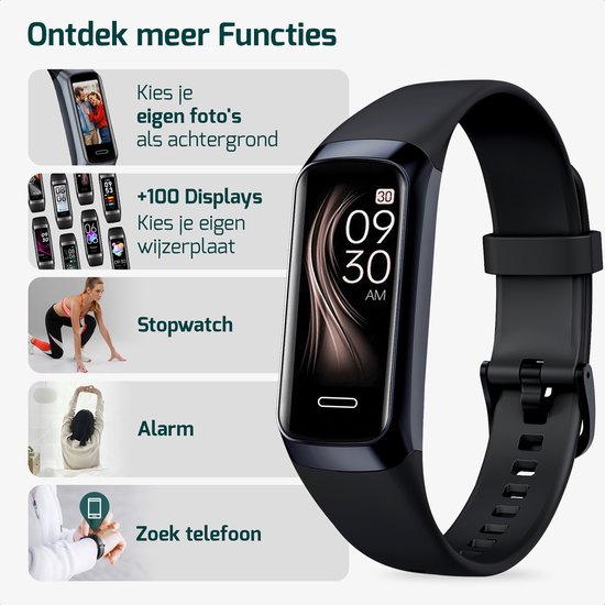 FITAGE Activity Tracker - Montre podomètre - Montres connectées - Montres connectées - Femme et Homme