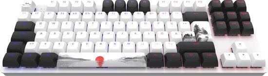 Dark Project - One 87 Fuji - Mechanisch Bedraad Toetsenbord - G3MS RGB (DE) (ISO)