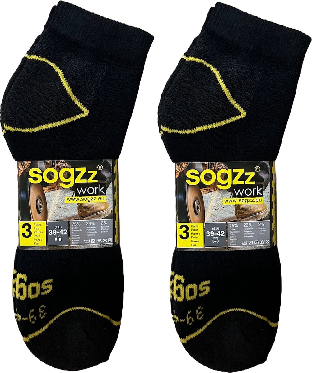 Werksokken Sneaker Model 6-Pack Maat 39/42