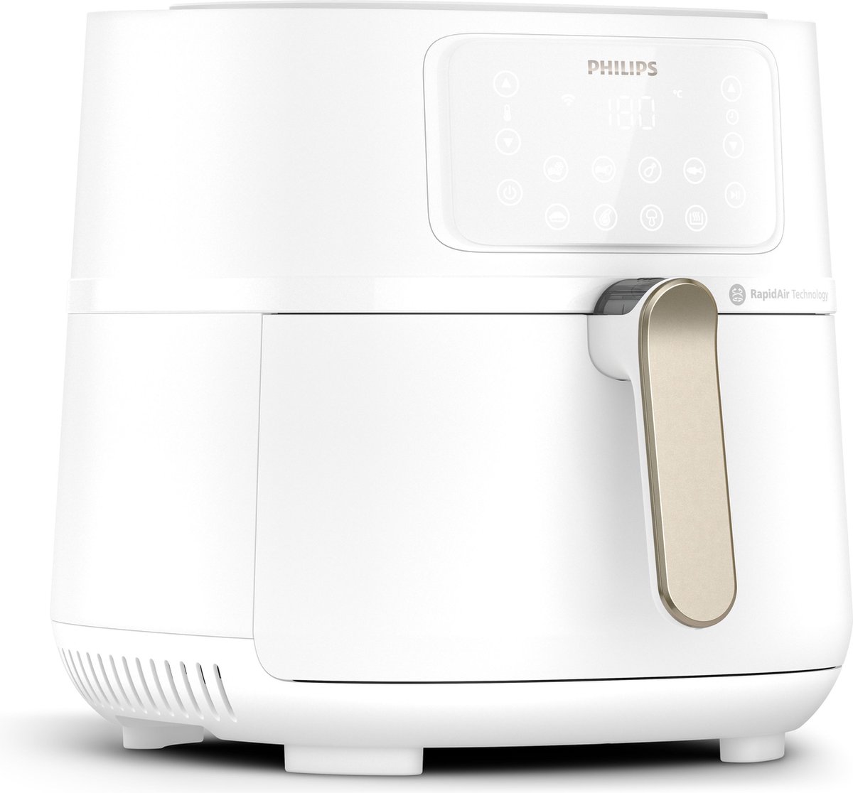 Afbeelding 2 van Philips HD9285/00 Airfryer XXL - Wit - 90% Minder Vet - Spraakgestuurd