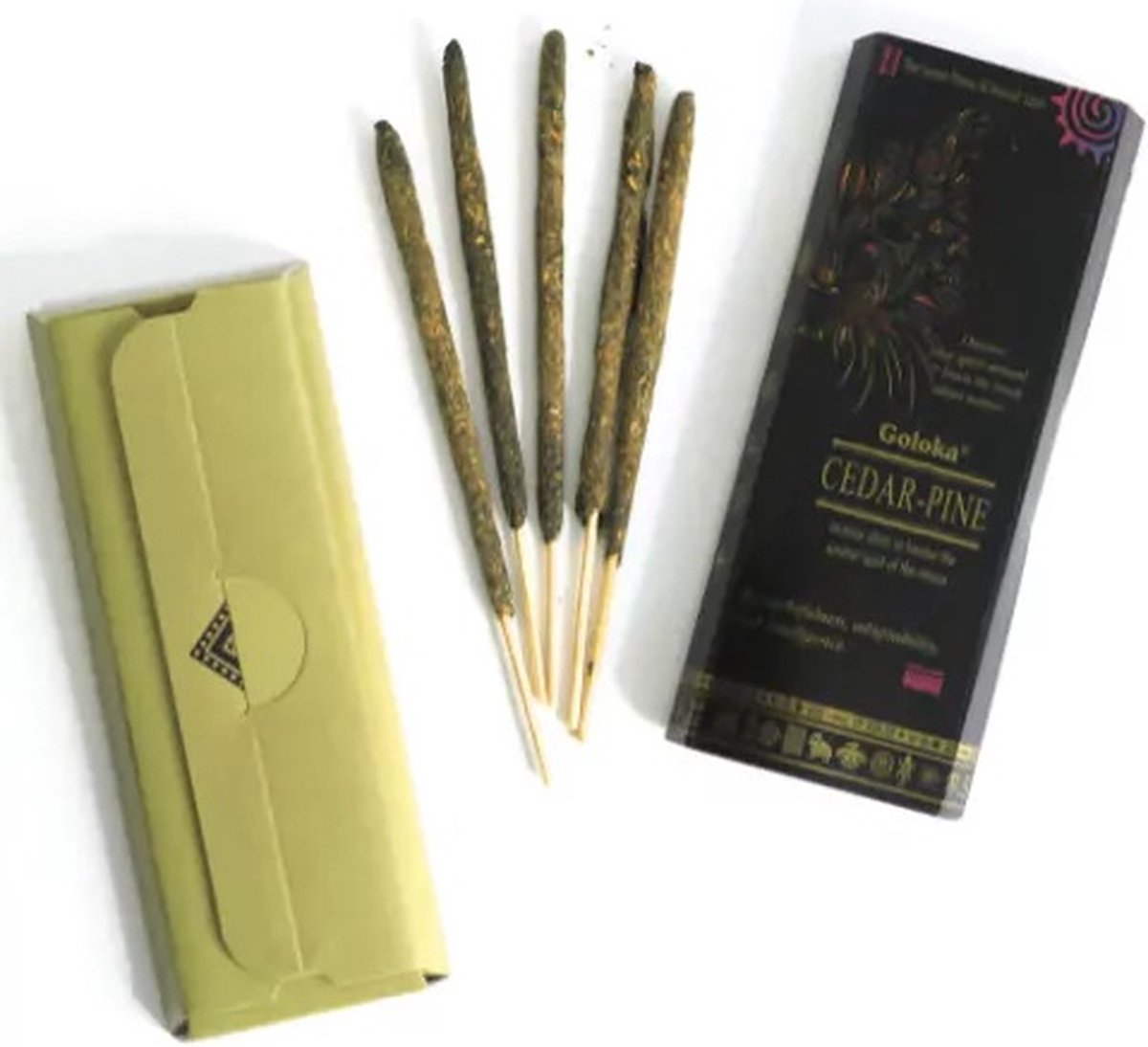 Goloka - Ceder Pine - Wierook - Cederhout - Dennen - Harswierookstokjes - 3 doosjes