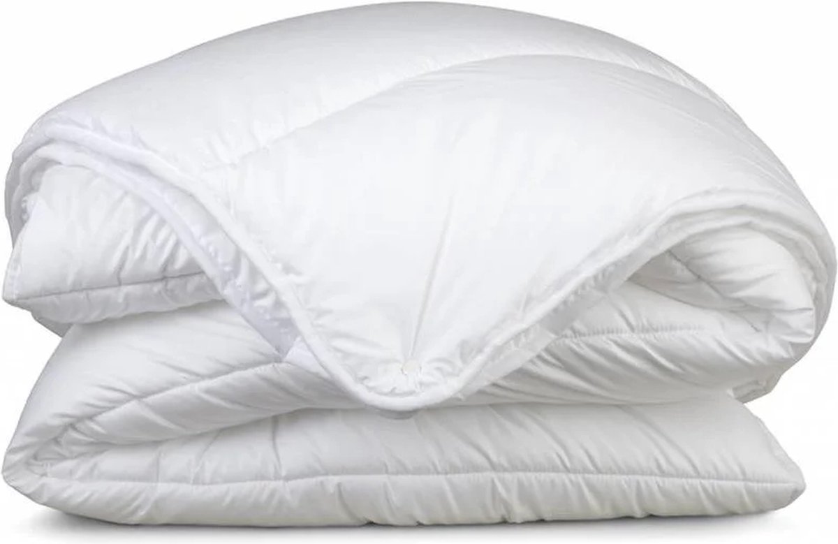 Topmerk Anti allergisch hoteldekbed en wasbaar 4-seizoenen dekbed (B-keuze) hoogwaardig 100% holle-vezel 4-seizoenen dekbed. Zomer + winter – Eenpersoons– 140x220cm DUURZAMERE KEUZE