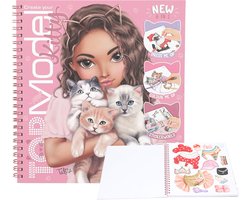 foto van Depesche - Create your TOPModel Kitty kleurboek